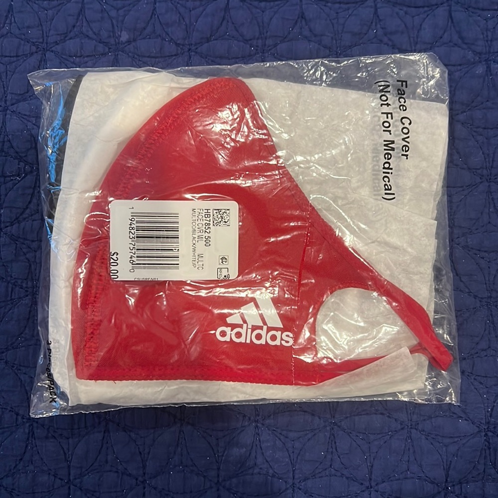 Adidas face masks